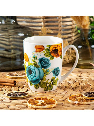 Кружка керамика, 340 мл, Y4-8058, в ассортименте