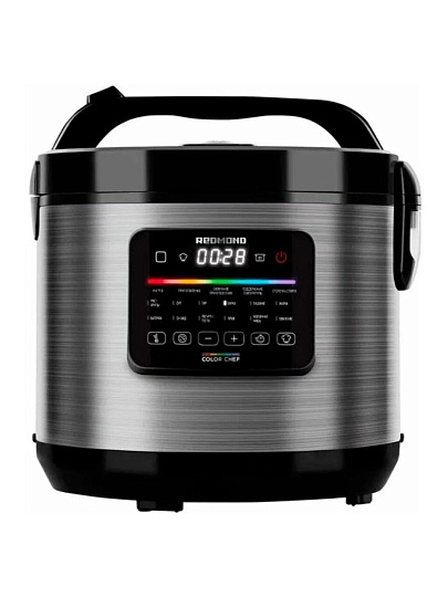 Мультиварка Redmond, MC109, 14 программ, 5 л, 860 Вт, антипригарное покрытие чаши, антипригарное покрытие, сенсорная