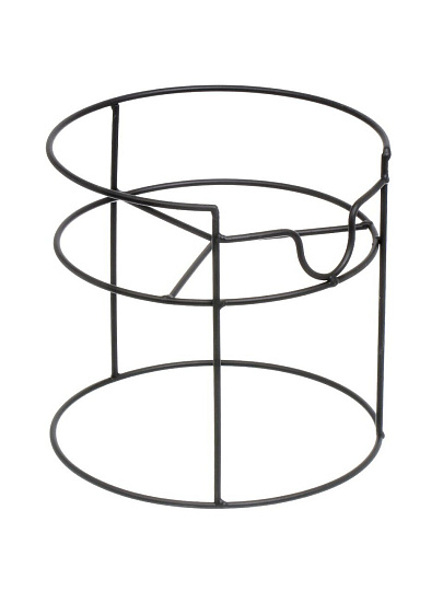 Лимонадница стекло, 4 л, с крышкой, Daniks, S1898-4LS, бесцветная, на черной металлической подставке