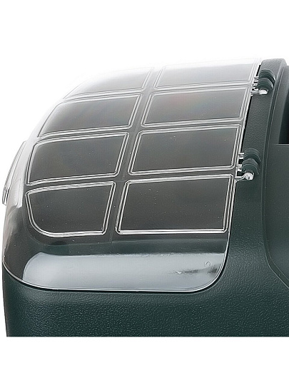 Ящик для инструментов, 19 '', 47х22х26 см, пластик, Profbox, Универсальный, пластиковый замок, 3 выдвижных лотка, 2 органайзера, Е-45