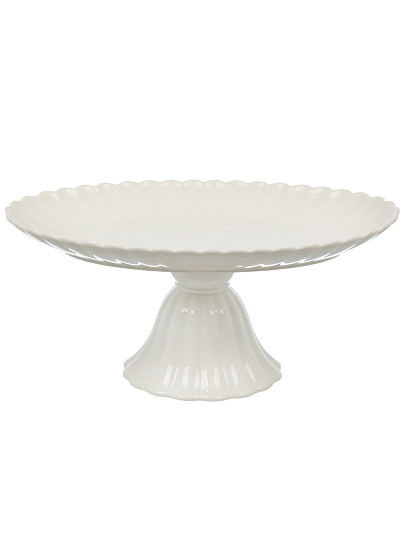 Ваза для фруктов, фарфор, на ножке, 30.5 см, Bonjart, 202502