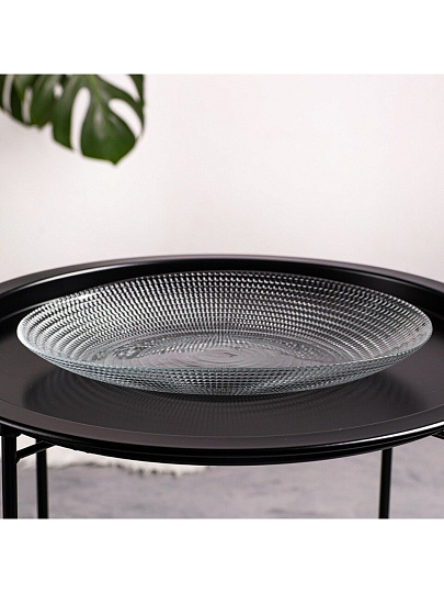 Блюдо стекло, овал, 31 см, VENICE, Kaveh, PL1102GCL