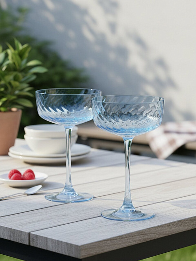 Бокал-креманка 310 мл, стекло, 2 шт, Regent Inox, Linea ASTI, 81-204