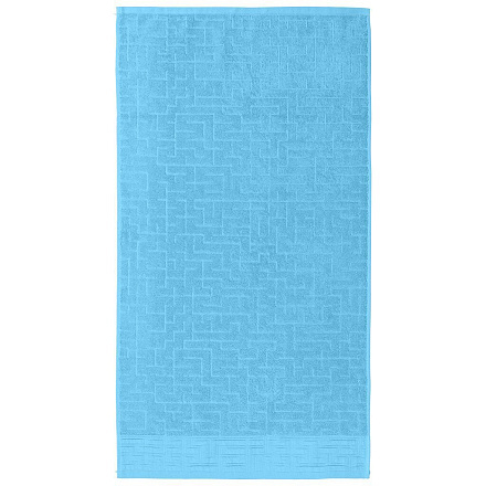 Полотенце банное 70х140 см, 100% хлопок, 541 г/м2, Galiha Jacquard, Anilsan, бирюзовое, Турция, 407070140