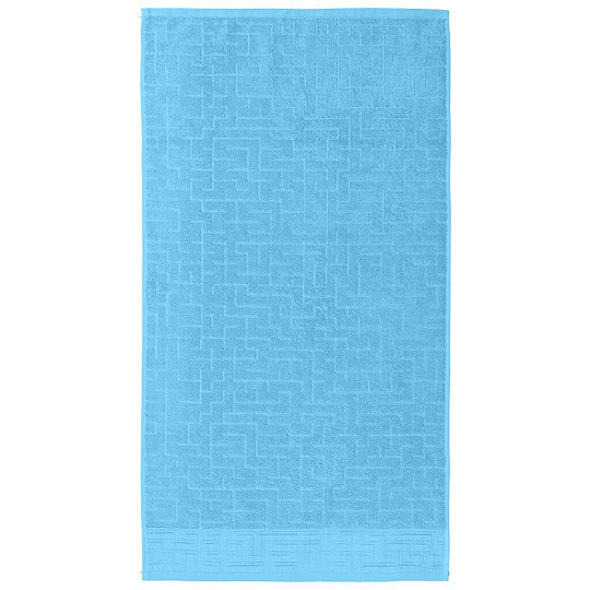 Полотенце банное 70х140 см, 100% хлопок, 541 г/м2, Galiha Jacquard, Anilsan, бирюзовое, Турция, 407070140