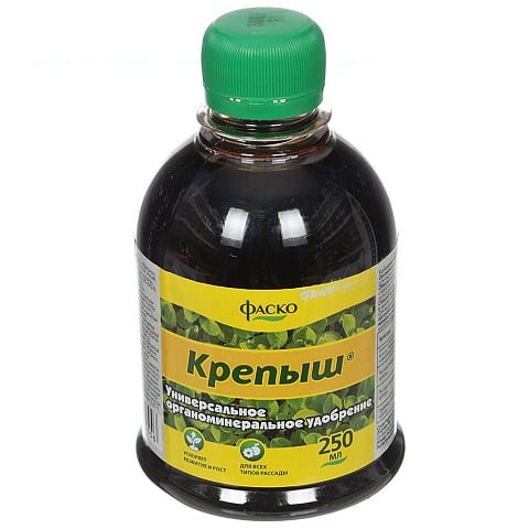 Удобрение Крепыш, для рассады, органоминеральное, жидкость, 250 мл, Фаско