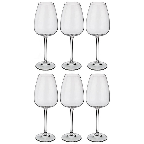 Набор бокалов для вина из 6 шт. "alizee/anser" 440 мл высота 24 см, 669-148