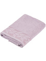 Полотенце банное 70х140 см, 100% хлопок, 500 г/м2, Перо, Silvano, лавандовое, Узбекистан - фото 2