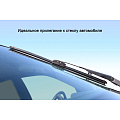 Щетка стеклоочистителя Lucky way, бескаркасная, 18&amp;quot;/45 см, SCHET157 - фото 4