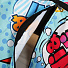 Санки-ватрушка Fani Sani, Супер Герои PROFFI, 80 см, 80 кг, с буксировочным тросом, с ручками, 84215 - фото 3