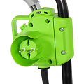 Газонокосилка электрическая, Greenworks, GLM1232, 33 см, 25 л, 20-60 мм, 3400 об/мин, 2502207 - фото 7