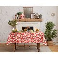 Скатерть «Этель» Red hearts 149х220см, 100% хл, саржа 190 г/м2, 5376646 - фото 2