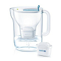 Фильтр-кувшин Brita, Style MX+ Led, для холодной воды, 2.4 л, синий, 1021907