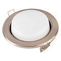 Светильник встраиваемый светодиодный, General Lighting Systems, 50 Вт, GX53, IP20, 10.8х10.8х3.8 см, сатин-никель, 431700 - фото 2