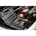 Набор сменных головок 1/2&amp;quot;, 1/4” CrV 111 шт., NEO Tools, 08-910 - фото 3