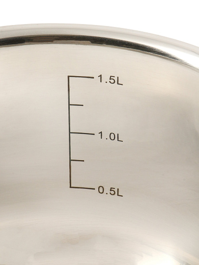 Кастрюля нержавеющая сталь, 1.9 л, крышка стекло, сталь 304, Daniks, Нолан, GS-01363-16CA, индукция