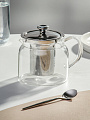 Чайник заварочный стекло, нержавеющая сталь, 0.6 л, с ситечком, Y6-2595/B050141 - фото 7