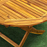Мебель садовая Green Days, Просто и удобно, дерево, стол, 150х90х74 см, 6 стульев, 80 кг, DS-DT03-1 - фото 13