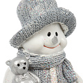 Фигурка декоративная полистоун, Снеговичок, 8х6х15.5 см, A020235 - фото 3