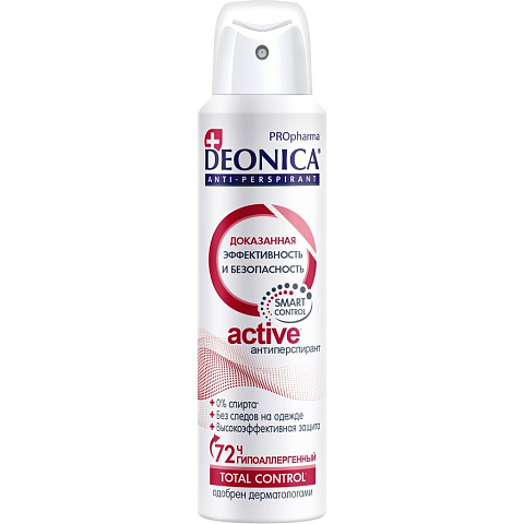 Дезодорант Deonica, PROpharma Active, для женщин, спрей, 150 мл