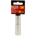 Головка торцевая 6-гранная, 1/2&amp;quot;, 16 мм, глубокая, Startul, PRO-52116