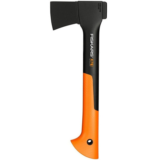 Топор Fiskars, X7-XS X-series, рукоятка стеклопластик, 0.64 кг, с чехлом, 1015618
