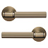 Ручка дверная Аллюр, ESTETA (5330), 15 631, комплект ручек, матовый бронзовая, сталь - фото 5