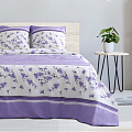 Постельное бельё &amp;quot;Этель&amp;quot; дуэт Лавандовый мотив 143х215 см, 70*70 см, поплин, 1534764