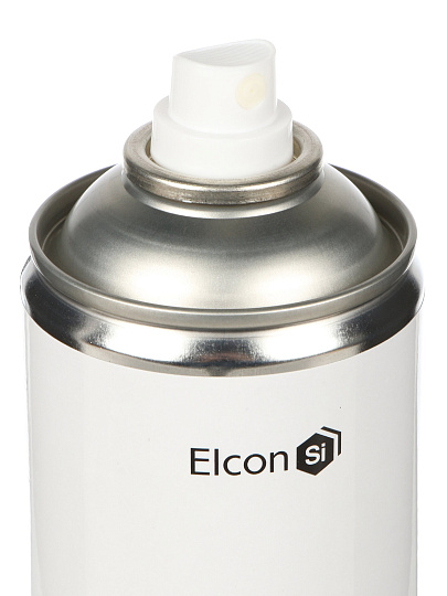 Эмаль аэрозольная, Elcon, универсальная, алкидная, глянцевая, белая, RAL 9003, 520 мл