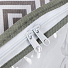 Кофр для хранения, с крышкой, складной, 60х45х30 см, с молнией, с ручкой, серый, Орнамент, UC-207 - фото 2