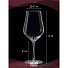 Бокал для вина, 350 мл, стекло, 6 шт, Bohemia, Tulipa, CR350101T/40894/350 - фото 6