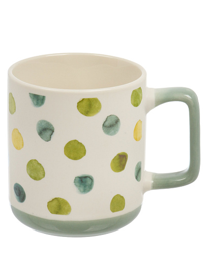 Кружка фарфор, 370 мл, Грин лайф, Millimi, 806-200, в ассортименте