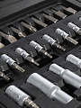 Набор слесарных инструментов Bartex, 1/2&amp;quot;, 1/4&amp;quot;, 6-гранный, сталь, кейс, 94 предмета - фото 4