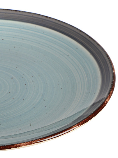 Тарелка десертная, керамика, 19 см, Mood, Domenik, DMD272, дымчато-голубая