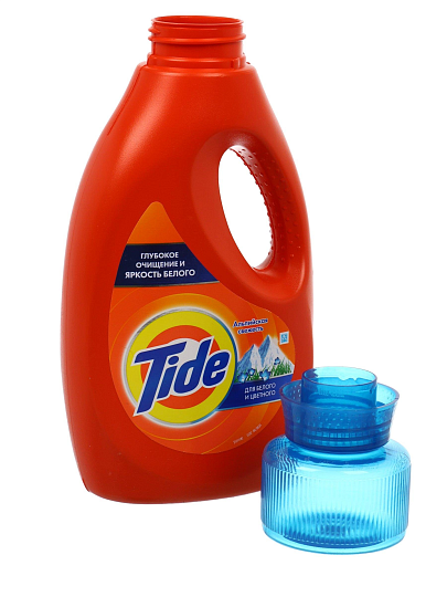 Гель для стирки Tide, 1 л, для белого белья, Альпийская свежесть