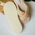 Тапки для женщин, бежевые, р. 36-37, открытые, А-82-558-11 отк - фото 3