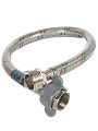 Подводка для воды 1/2&amp;quot;х0.4 м, г-ш, сталь, полимер, Stemix