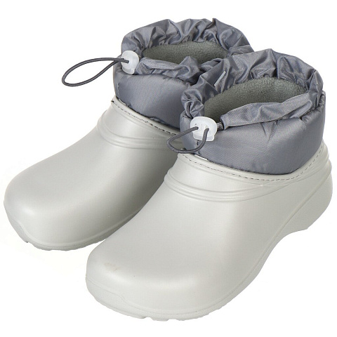 Ботинки для женщин, ЭВА, дымчато-серый, сталь, р. 37, утепленные, Коро, БЖ-415