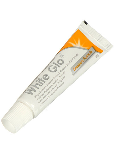Зубная паста White Glo, Отбеливающая для курящих, 24 г