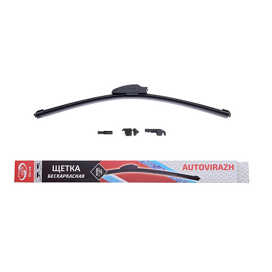 Щетка стеклоочистителя Autovirazh, бескаркасная, 19&quot;/48 см, AV-155Y, AV-001915