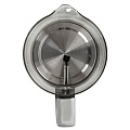 Чайник электрический Pioneer, KE805G, серебристый, 1.7 л, 2200 Вт, скрытый нагревательный элемент, стекло - фото 5