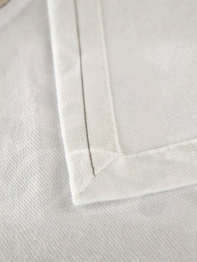 Скатерть 150х220 см, 100% хлопок, Лёгкость хлопка Кружева, белая, AI-1504037