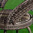 Мебель садовая Green Days, серая, стол, 55х55х60 см, 2 стула, 150 кг, HYB2123 - фото 6