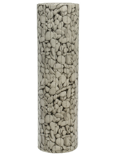 Коврик для ванной, антискользящий, 0.8х15 м, вспененный ПВХ, Вилина, Виктория, B300