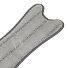 Швабра плоская, микрофибра, 36х12 см, серая, с вертикальным отжимом, телескопическая ручка, серо-голубая, со сменным блоком, Bossclean, LDR1705 - фото 3
