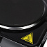 Плита электрическая Rion, 2000 Вт, 2 конфорки, диск, эмаль, механическая, переключатель поворотный, черная - фото 5