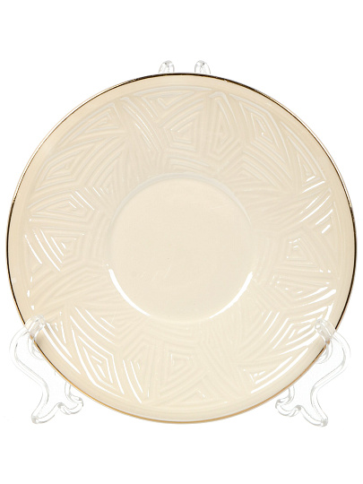 Набор чайный фарфор, 12 предметов, на 6 персон, 230 мл, Jewel, Опал, ПС0004-14