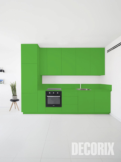 Эмаль аэрозольная, Decorix, универсальная, акриловая, глянцевая, ярко-зеленая, NO.101, 520 мл