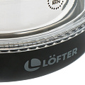 Чайник электрический Lofter, черный, 2 л, скрытый нагревательный элемент, стекло - фото 4