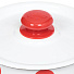Набор эмалированной посуды Сибирские товары Красный горох 24 N24B79 (кастрюля 3.5+5.5+8 л, чайник 3.5 л, салатник 4 л), 9 предметов - фото 2